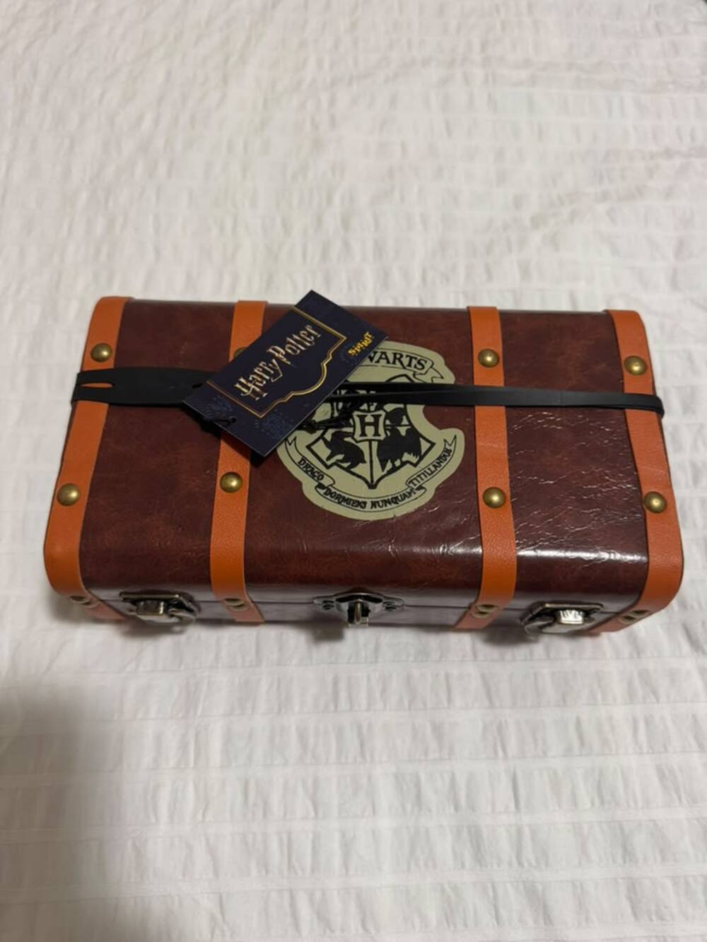 Harry Potter Hogwarts Trunk Storage Box Spirit Halloween Keepsake Chest NWT